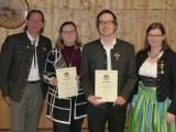 2017 Ehrungen Jahreshaupversammlung